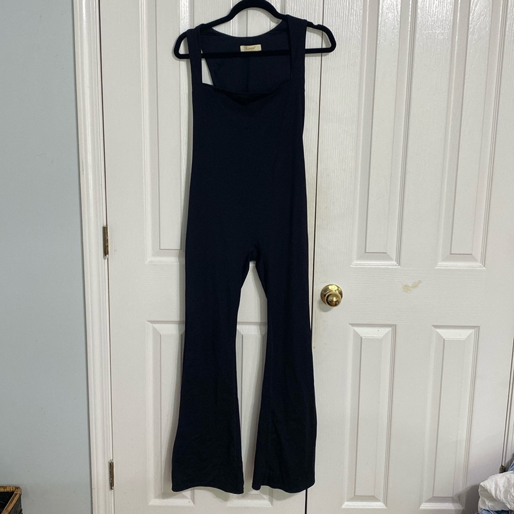Black Spandex Jumpsuit